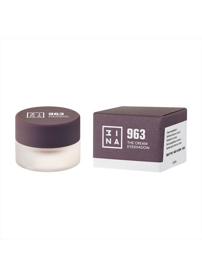 3INA MAKEUP - Vegan - Cruelty Free - The Cream Eyeshadow 963 - Taupe - 24H Longwearing & Waterproof Formula - Fast Drying Formula - Highly Pigmented - Matte and Shimmer Finish  - Image 3