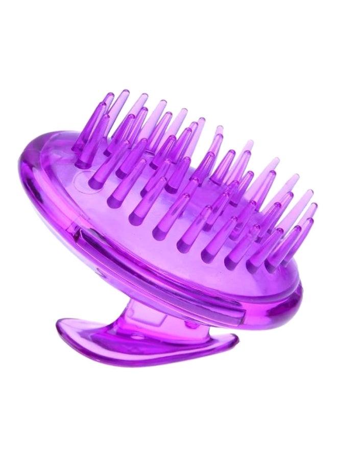 إسكدنيا فرشاة من السيليكون لتدليك الشعر بالشامبو أرجواني - Image 1