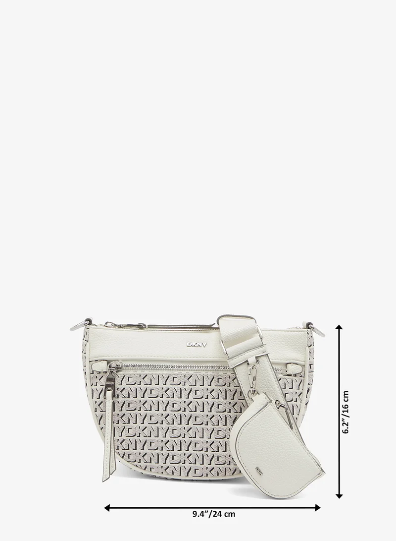 DKNY  Zoie Crest Crossbody for Women | Best Price UAE