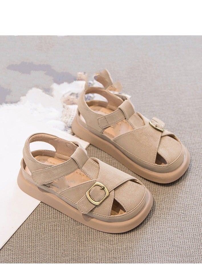 Children's Flat Sandals Princess Shoes  - Image 1
