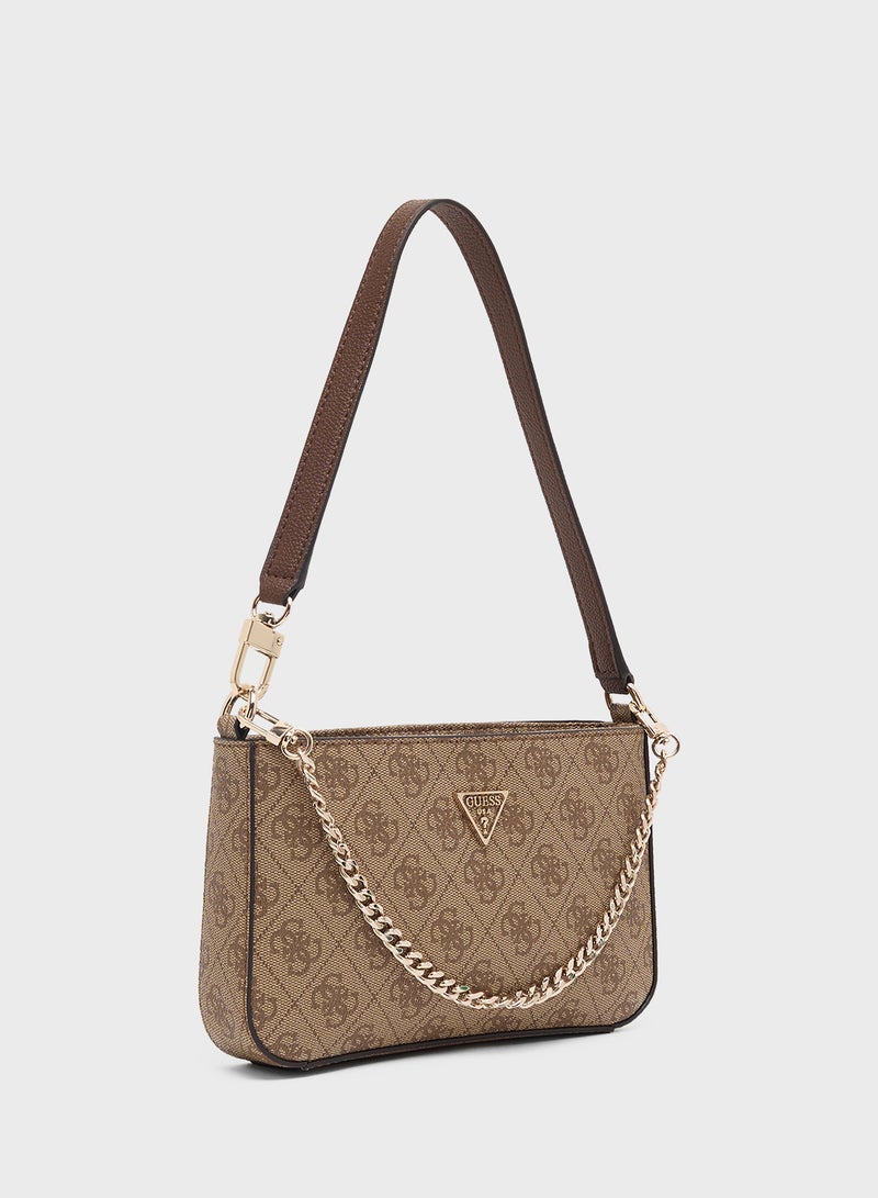 GUESS Noelle II Mini Top Zip Shoulder Bag - Image 3