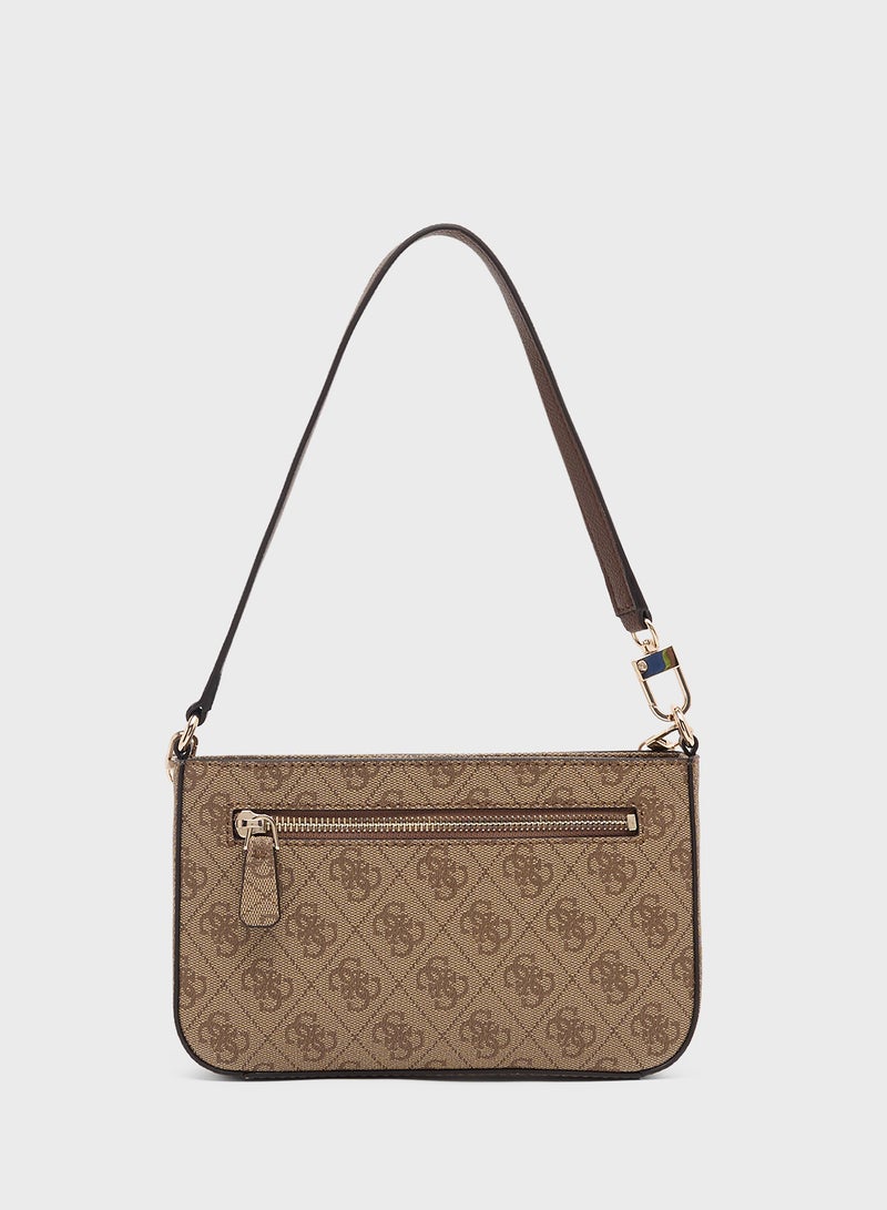 GUESS Noelle II Mini Top Zip Shoulder Bag - Image 2
