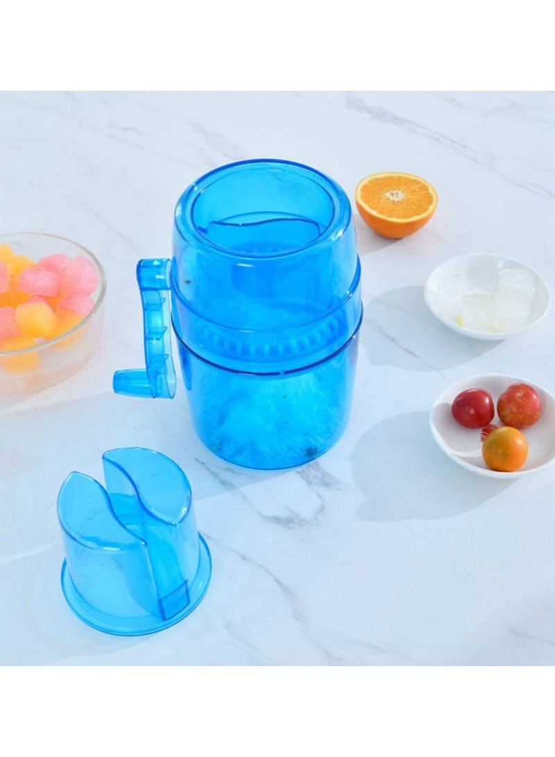 Handle DIY Ice Crusher Manual Portable Ice slush Maker home Snow Cone Smoothie Ice Block Making Machine Ice Shaver with Ice Bag  - Image 3