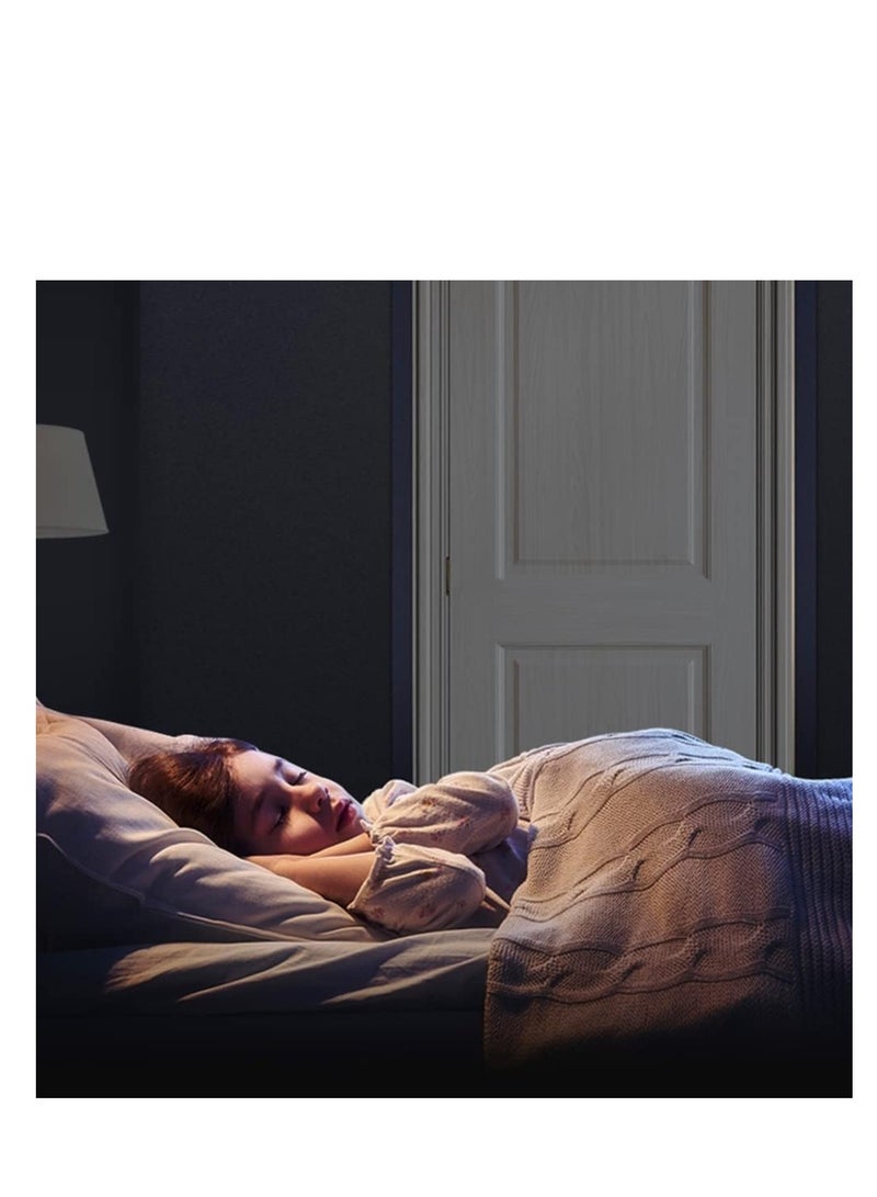 Door Draft Stopper and Sweep for Interior and Exterior Use Soft and Hard Composite Sealing Strip Weather Insulation 3.7cm X 1m White 2 Pack - Image 5