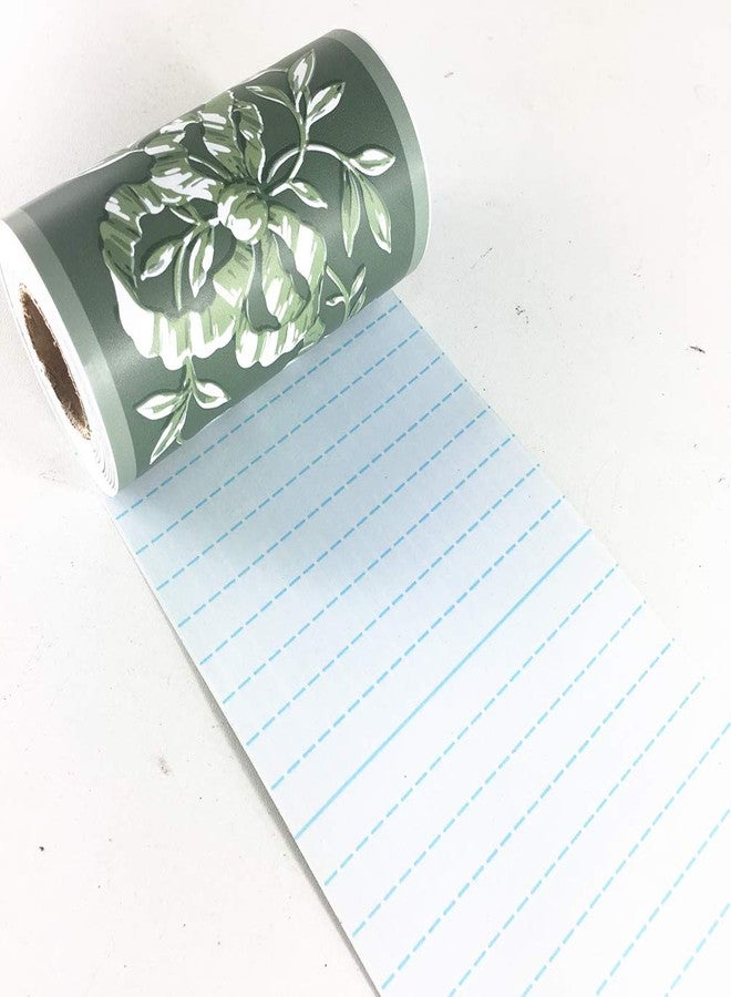 UPREDO Decorative Floral Molding Wallpaper Border Peel and Stick Paper for Bathroom Kitchen Backsplash Decal Sticker,4 Inch by 32.8ft (Pattern3) - Image 4