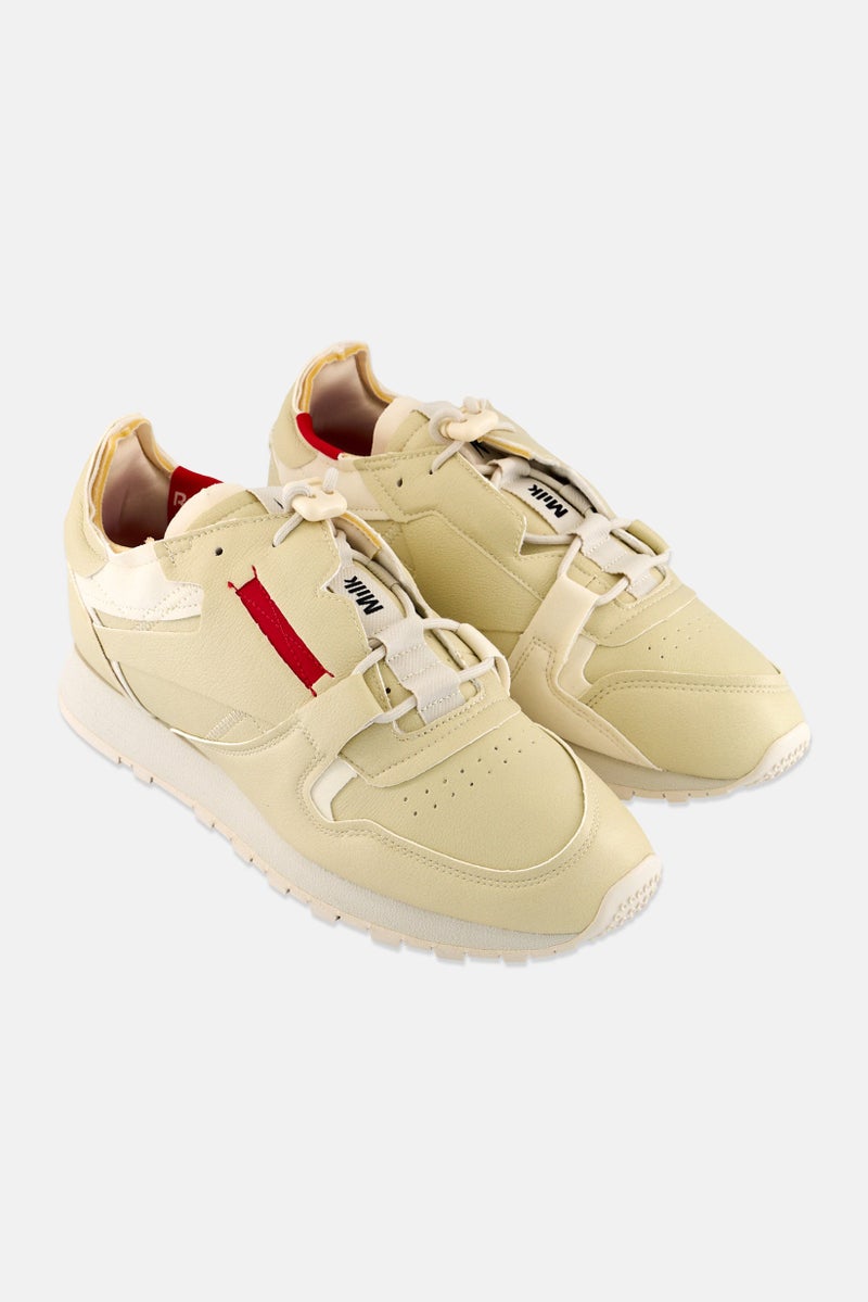 Reebok Men Classic Vegan Lace Up Outdoor Shoes, Vintage Beige  - Image 1