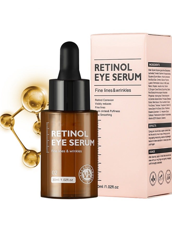 Generic Eye Serum Firming Collagen Anti-Aging Moisturizing Dark Circles Fade Fine Lines Remove Eye Bags 