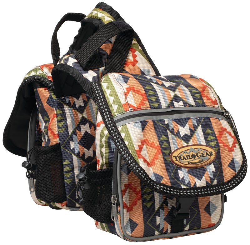 Weaver Leather Weaver Equine Trail Gear Pommel Bags - Image 2