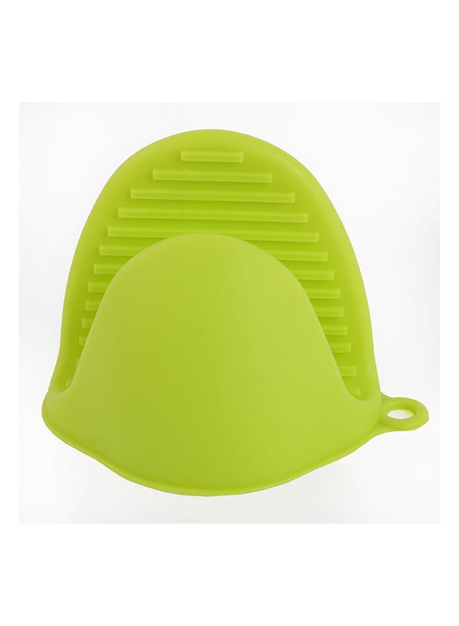 NIBEMINENT Anti-Scalding Gloves Dish Holder Green  - Image 1