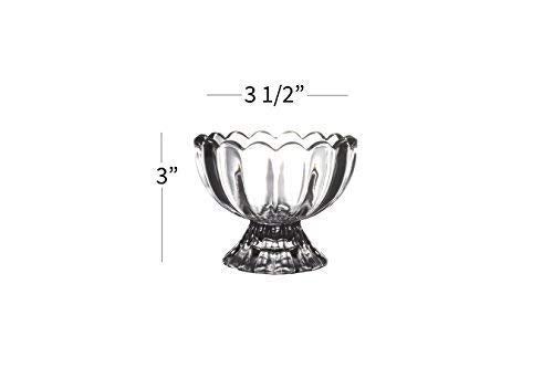 Saaikee Glace Ice Cream Bowls Dessert Bowls Sundae Bowls Set 150 ml 6 - Image 4