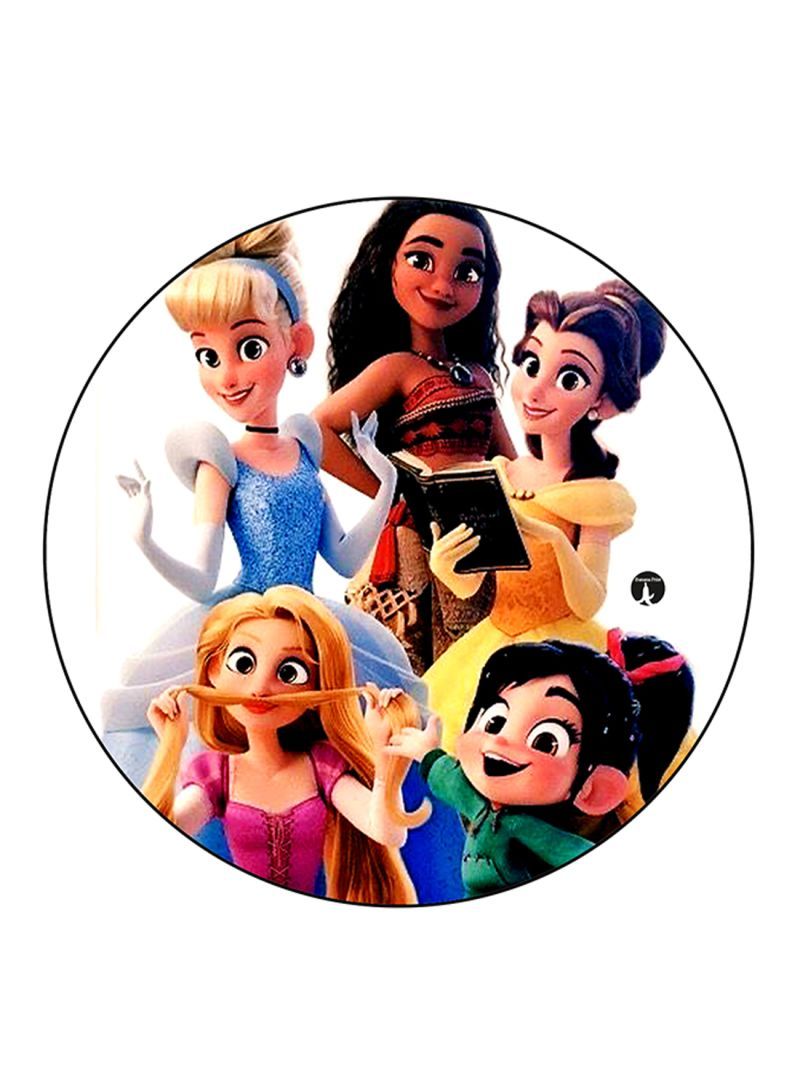 RKN Disney Printed Mouse Pad Round  Multicolour
