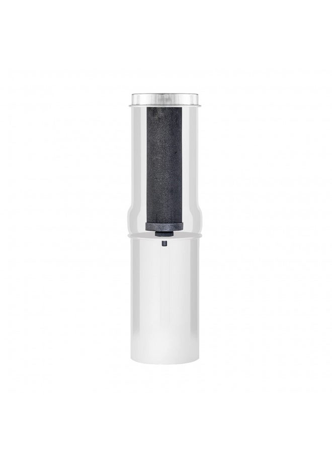 Berkey - Go Berkey Water Filter Kit with 1 Qt. Berkey Gravity Fed Water Filter System, Berkey Sport Bottle and Black Berkey Primer - Image 1