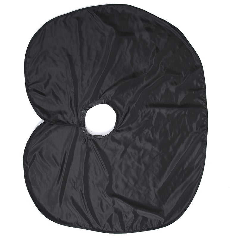Hair Salon Haircut Shawl Cape Hair Dyeing Hairdressing Makeup Shawl Cloth ToolBlack - Image 2