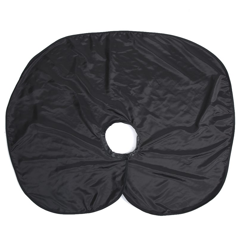 Hair Salon Haircut Shawl Cape Hair Dyeing Hairdressing Makeup Shawl Cloth ToolBlack - Image 1