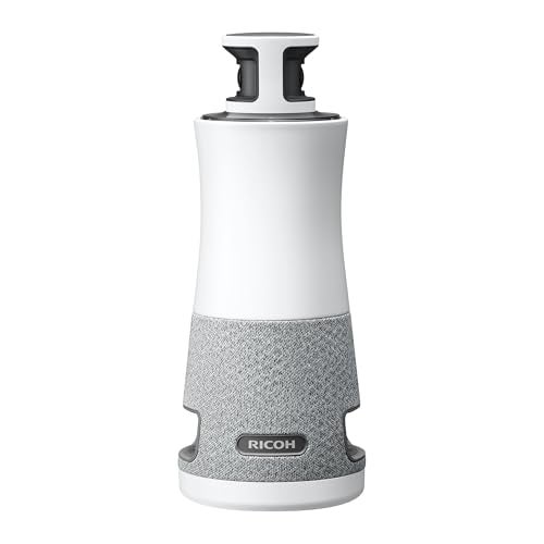 RICOH Meeting 360360 Conference Room Camera AIPowered Active Speaker Focus USBC Bus Powered Zoom Certified Works with Microsoft Teams Google Meet Cisco Webex - Image 1