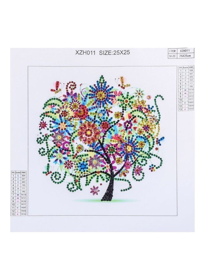 NIBEMINENT 5D DIY Diamond Rhinestones Painting Kit Multicolour - Image 1