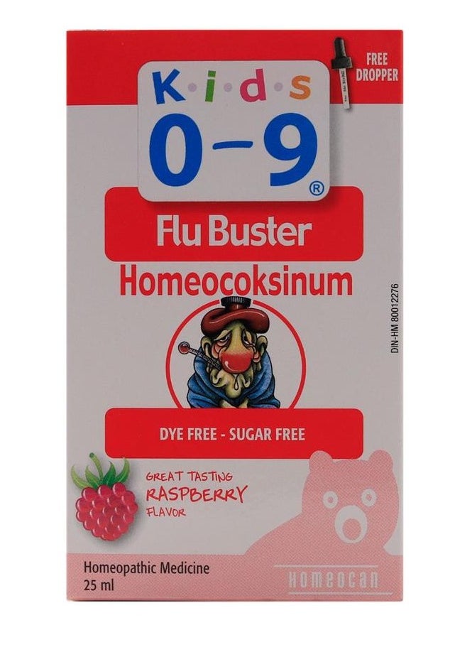 Homeocan - Kids 0-9 Flu Buster 25 mL - Image 1