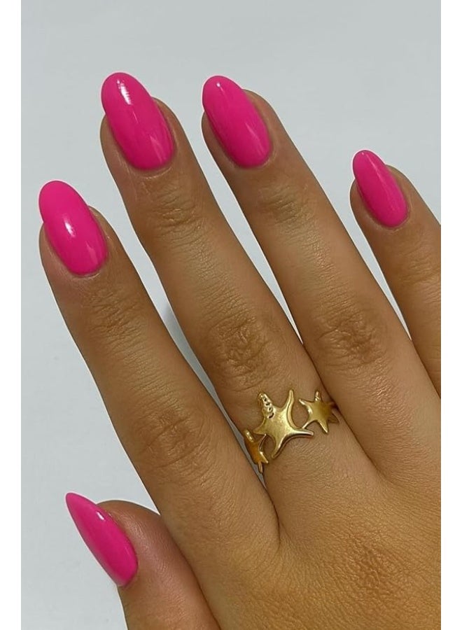 Feminine ring with three stars that allows for an attractive hand touch. Code 01011 - Image 3