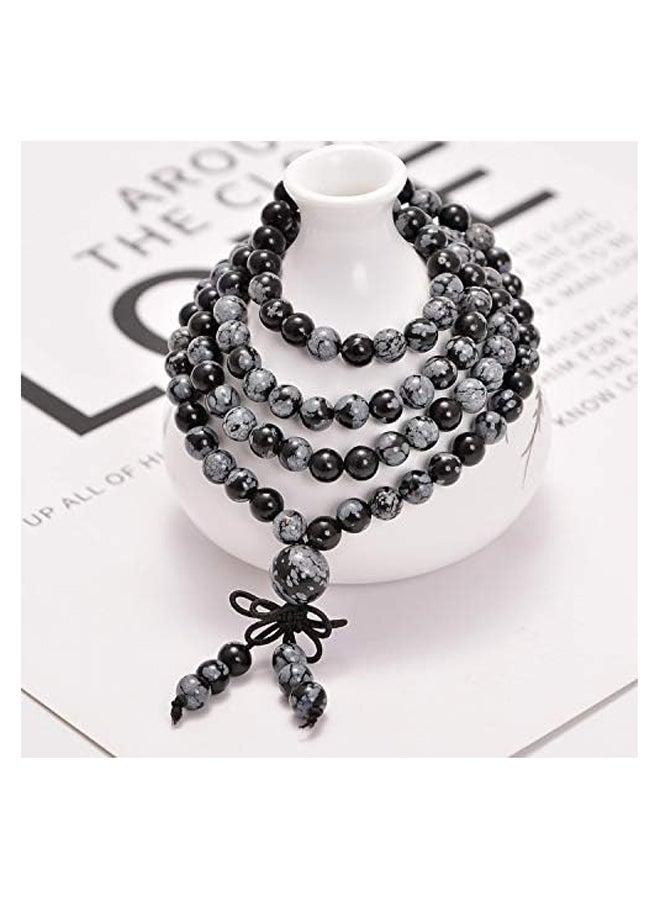 Natural Gemstones Buddhist 108 Prayer Beads  - Image 3