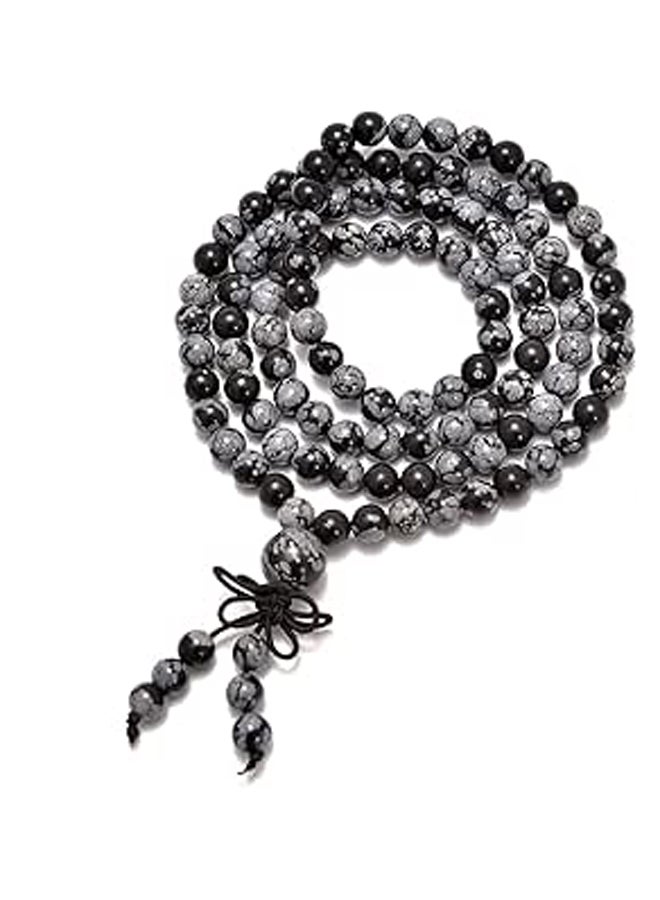 Natural Gemstones Buddhist 108 Prayer Beads  - Image 1