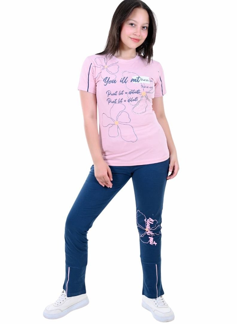 بيجامة اطفال بناتى قطن سن محير - Image 1