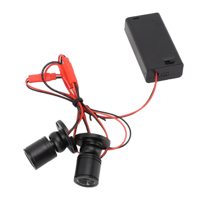 Jewelry Display Spotlight 1 to 2 Small Spotlight 5V LED Battery Powered for Jewelry Cabinet Entryway Table Shelf - Image 3