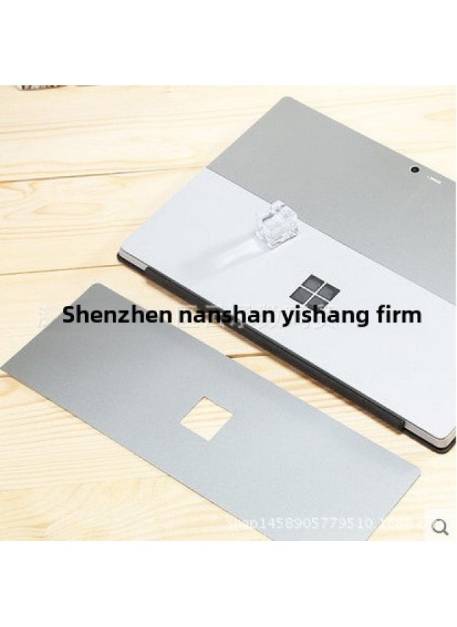 Generic - For Microsoft Surface GO Laptop Book2 BOOK PRO4 5 6 Shell Back Film-Color:Tuhaojin-Dimensions:surface 1/2 Back Film - Image 1
