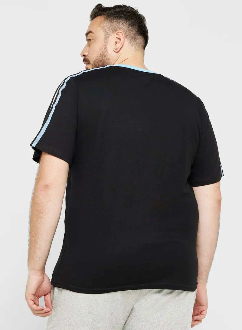 Seventy Five Plus Size Tape T Shirt