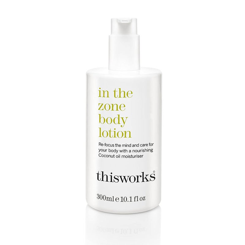 THISWORKS In The Zone Body Lotion Natural Therapeutic Lotion 300ml 101 fl oz