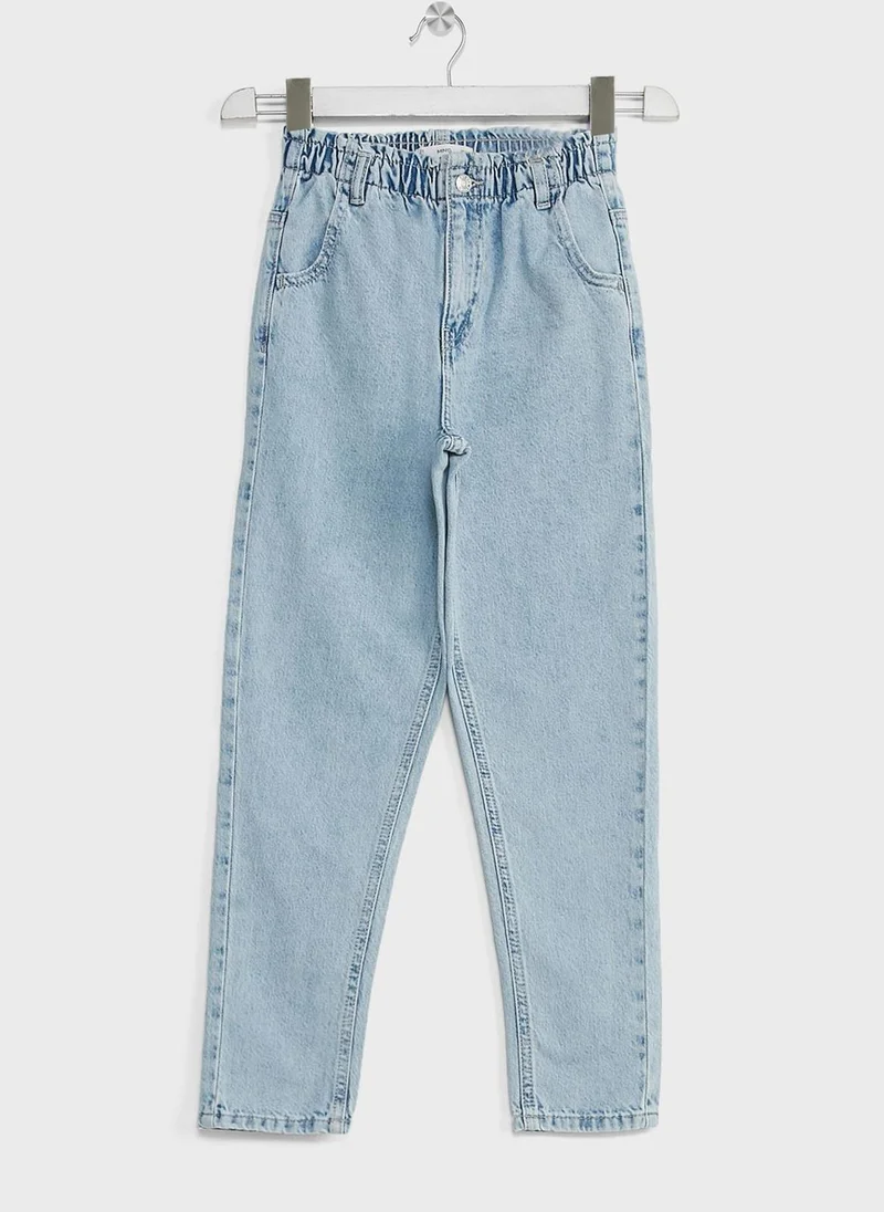 مانجو Kids Paperbag Jeans