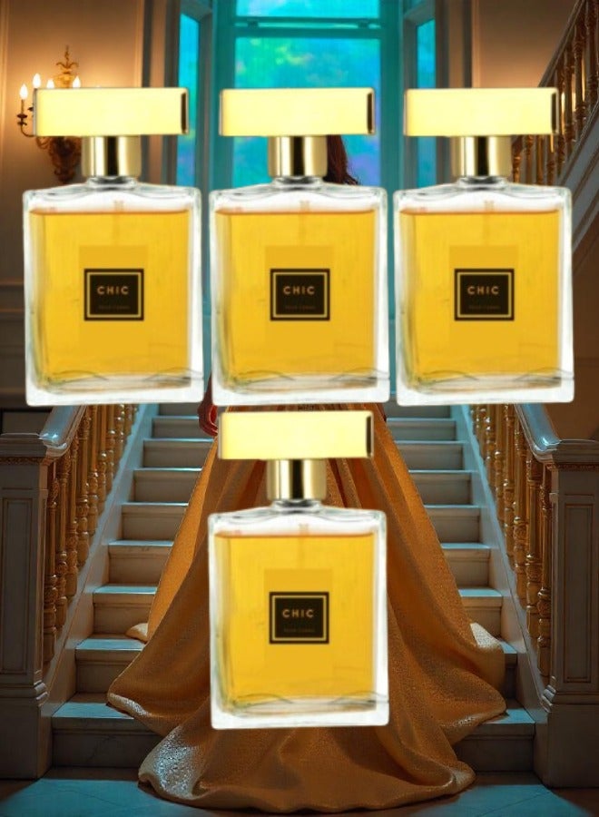 FANCY COLLECTION 4 Pieces Chic Fancy Collection Perfume EDT 100ML - Image 1