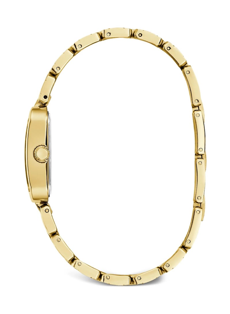 GUESS ساعة إيزلا النسائية التناظرية الكوارتز الذهبية من الفولاذ المقاوم للصدأ GW0865L2 - Image 3