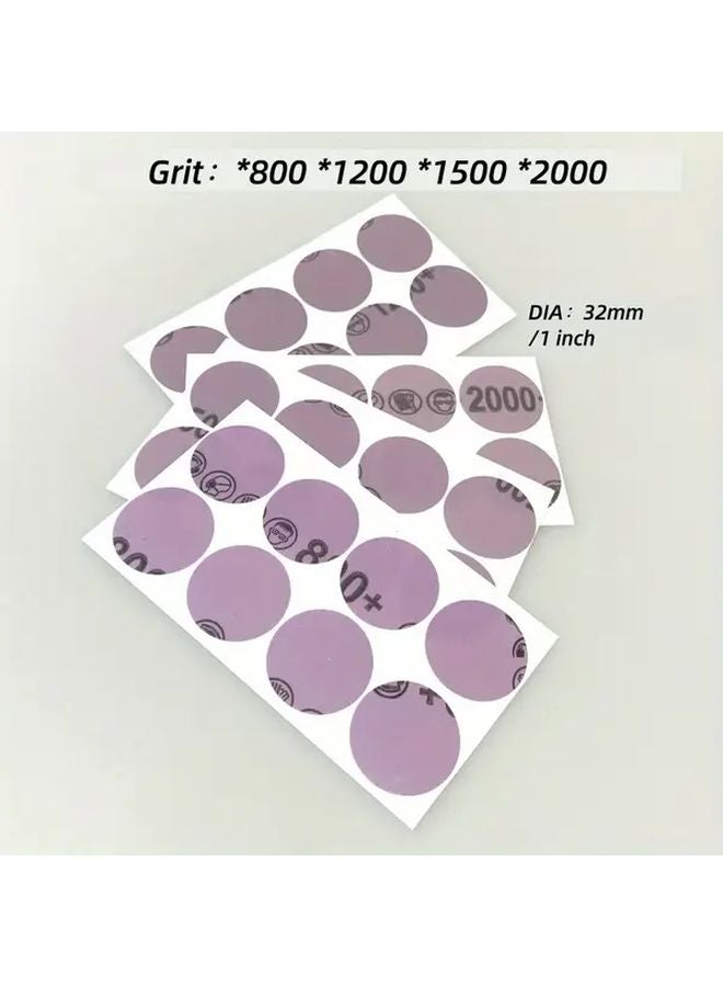 16pcs 2000 Grit Sanding Paper Round 1 Inch Assorted For Car Wood Metal Polishing - Image 3