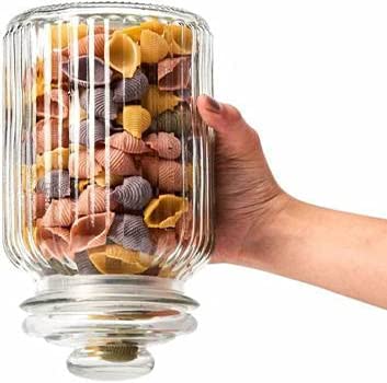 MARTVIA 3pcs 350ml Glass Jars with Lids Small Mason Jars Candy Cookie Coffee Tea Seeds Nuts Spice Jar Buffet Jar Decoration DIY Jars 7.5 cm Dia. x 13cm H - Image 3