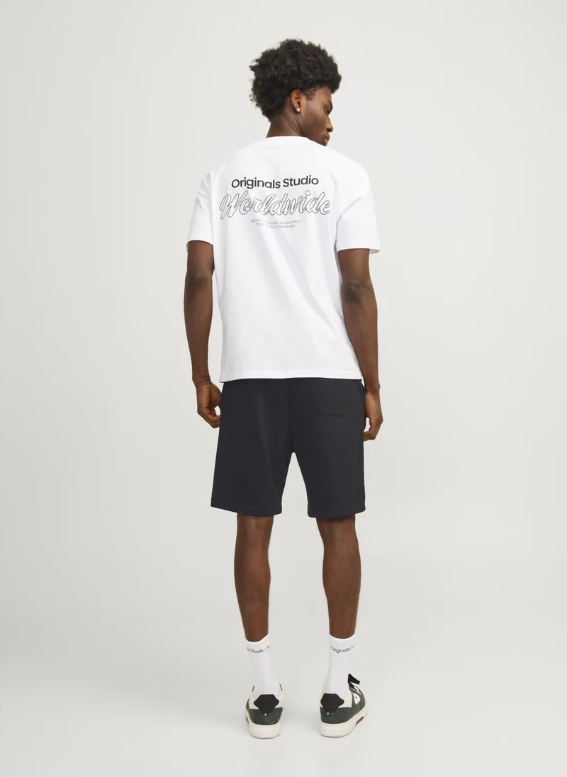 JACK & JONES  Casual Drawstring Sweat Shorts for Men | Best Price UAE