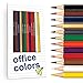Pun Labs The Office TV ShowInspired Colored Pencil Set 12 Parody Pencils for Fans FoilStamped Quotes from The Office Funny Humor Supplies Assorted Colors Ideal for Collectors Artists - Image 3