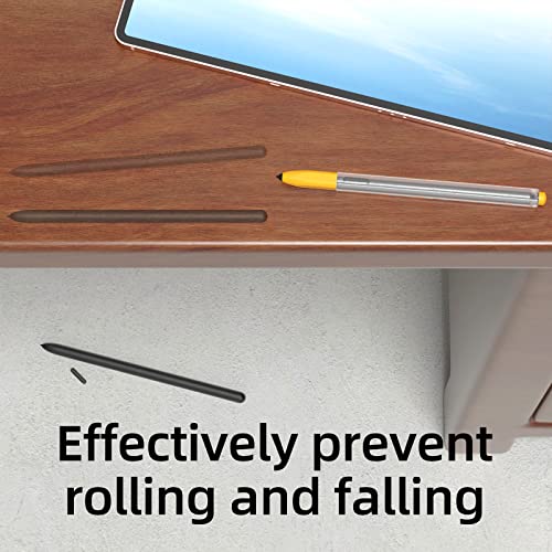 Joosko Compatible with Samsung Galaxy Tab S6 Lite S Pen Case, Translucent Silicone Non-Slip Cover for Galaxy Tab S6 Lite S Pen (Yellow) - Image 2