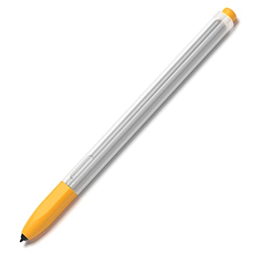 Joosko Compatible with Samsung Galaxy Tab S6 Lite S Pen Case, Translucent Silicone Non-Slip Cover for Galaxy Tab S6 Lite S Pen (Yellow) - Image 1