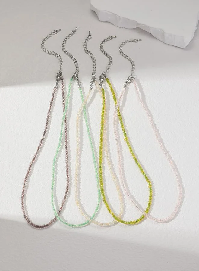تايك تو Set of 5 - Beaded Necklace