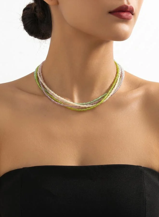 تايك تو Set of 5 - Beaded Necklace