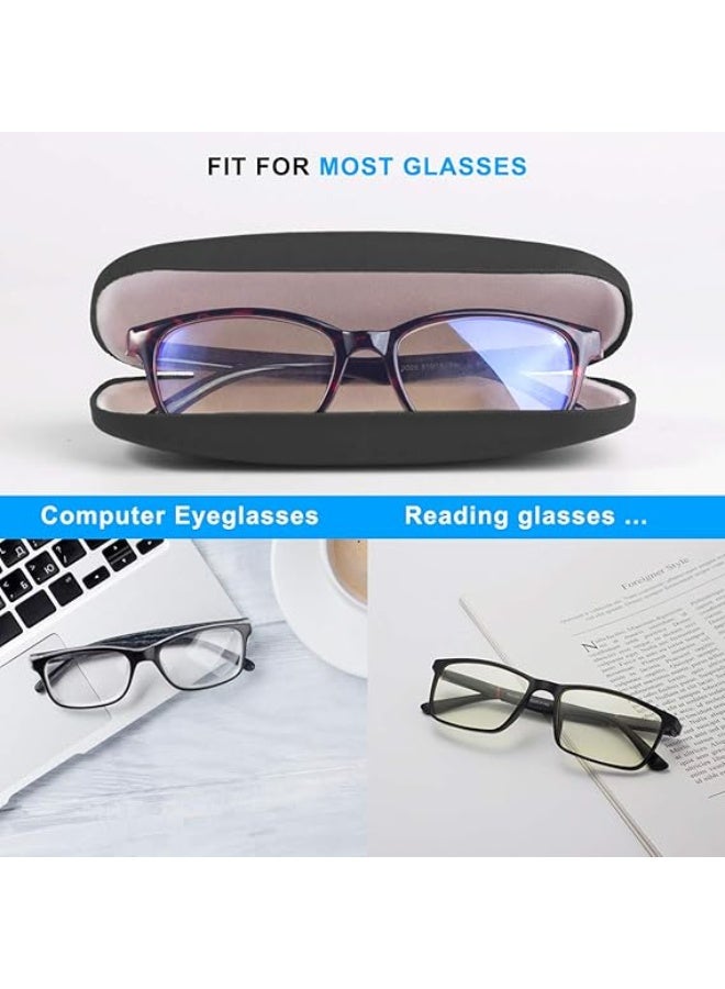 حافظة نظارات صلبة محمولة للنساء والرجال للنظارات الشمسية والنظارات الطبية - Image 3