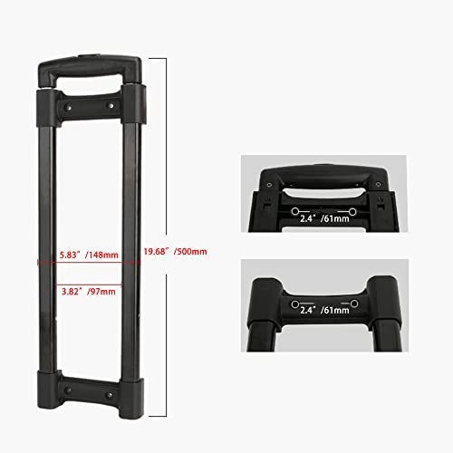 Homeswitch Travel Suitcase Telescopic Handle Replacement Spare Parts Suitcase Pull Drag Rod (R003#) - Image 5