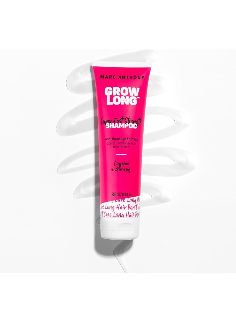Marc Anthony Strengthening Grow Long Super Fast Strength Shampoo 250ml — Strengthens & Supports Hair Growth - Image 4