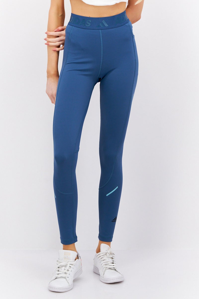 Adidas Women Sportswear Fit Training Tight, Teal Blue - Image 1