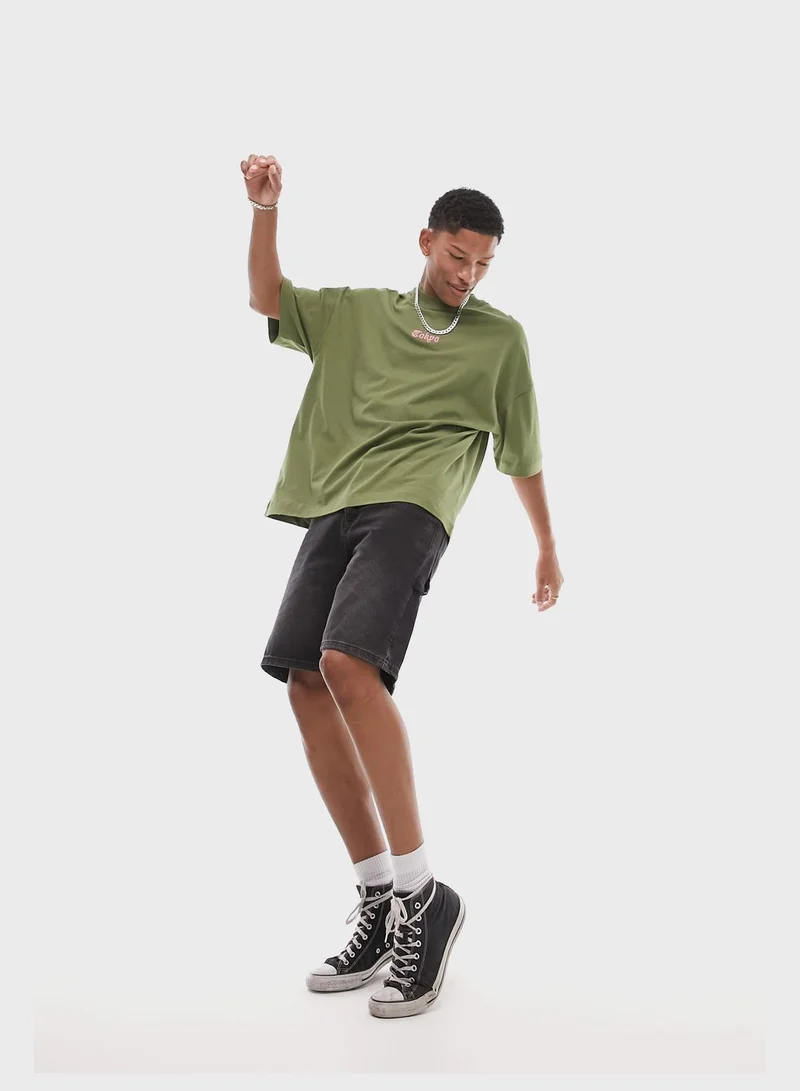 TOPMAN Oversized Fit T-Shirt