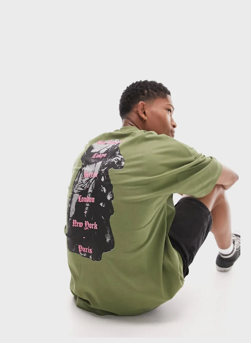 TOPMAN Oversized Fit T-Shirt