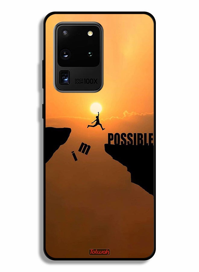 Tolwak Samsung Galaxy S20 Ultra Protective Case Cover I Am Possible - Image 2
