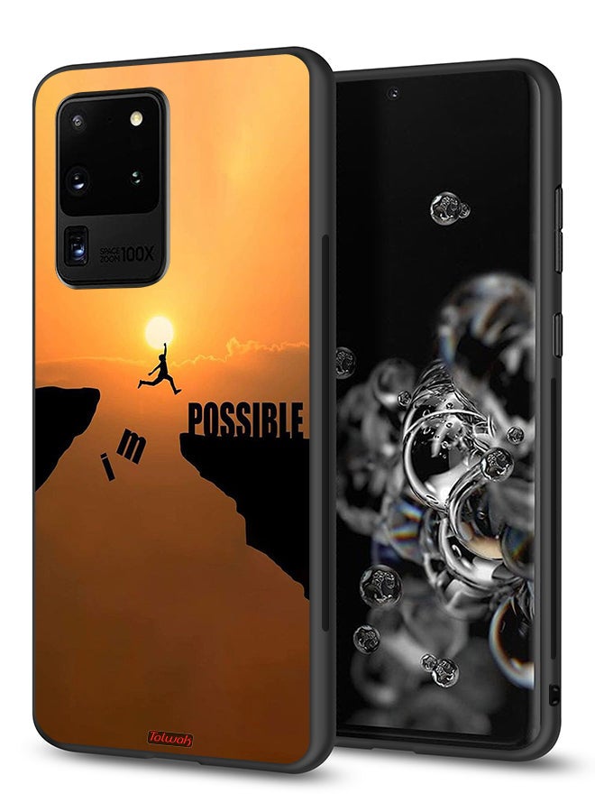 Tolwak Samsung Galaxy S20 Ultra Protective Case Cover I Am Possible - Image 1