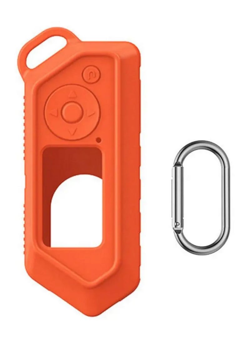 Generic - 1pcs Silicone Protective Case with Portable Hook for Flipper Zero Full Coverage, Shockproof, Scratch-Resistant, Lightweight & Stylish Design (Orange) - Image 1