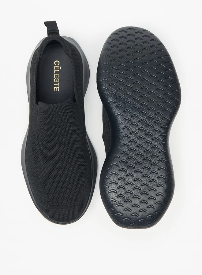 Celeste Women's Textured Slip-On Sneakers